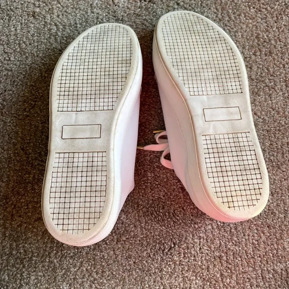 Musse & Cloud Masy Platform White Sneakers Size 10 Leather - Picture 7 of 11